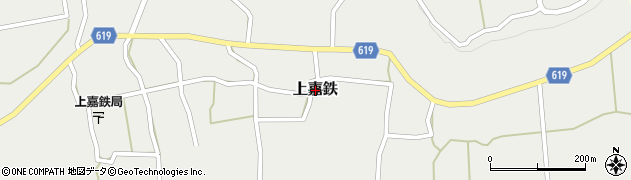 鹿児島県喜界町（大島郡）上嘉鉄周辺の地図