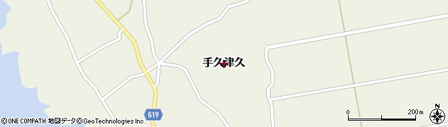 鹿児島県喜界町（大島郡）手久津久周辺の地図