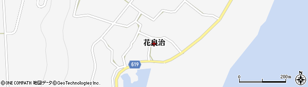 鹿児島県喜界町（大島郡）花良治周辺の地図