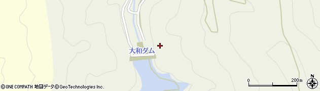 大和ダム周辺の地図