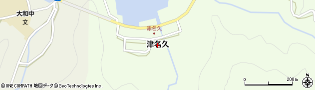鹿児島県大和村（大島郡）津名久周辺の地図