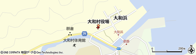 大和村役場　住民税務課周辺の地図