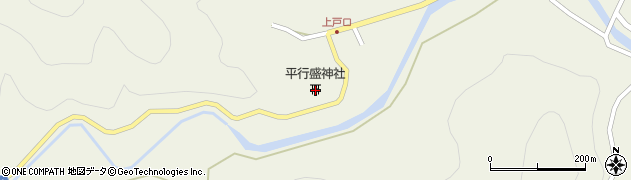 平行盛神社周辺の地図