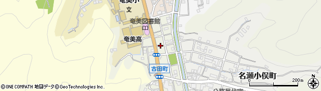 鹿児島県奄美市名瀬古田町7周辺の地図