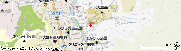 石橋町周辺の地図