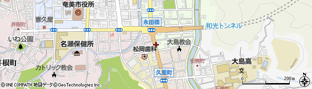 永田橋周辺の地図