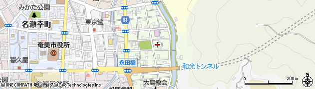 鹿児島県奄美市名瀬伊津部町17周辺の地図