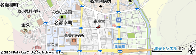 全日食チェーン　名瀬中央店周辺の地図