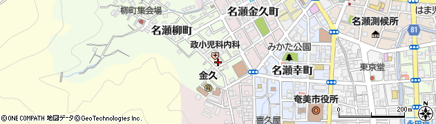 鹿児島県奄美市名瀬柳町4周辺の地図