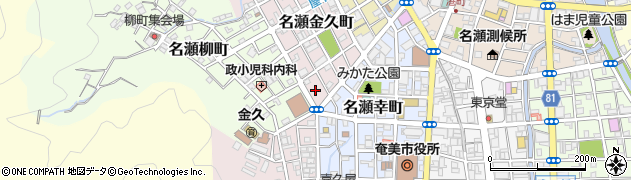 鹿児島県奄美市名瀬金久町17周辺の地図