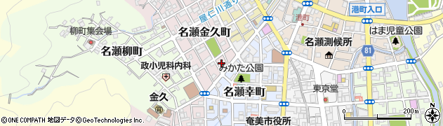 鹿児島県奄美市名瀬金久町8周辺の地図