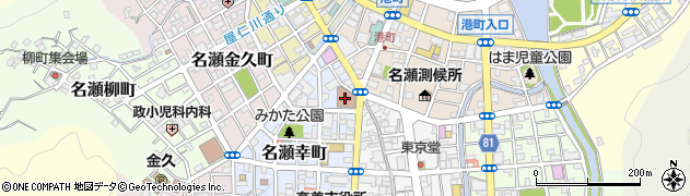 名瀬郵便局 ＡＴＭ周辺の地図
