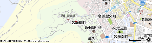 鹿児島県奄美市名瀬柳町周辺の地図