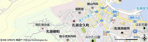 鹿児島県奄美市名瀬金久町12周辺の地図