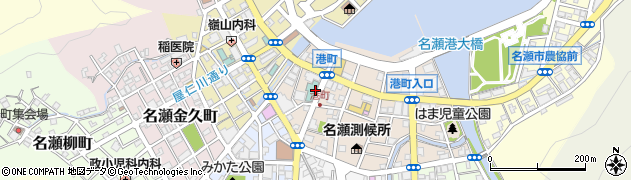 奄美観光ホテル周辺の地図