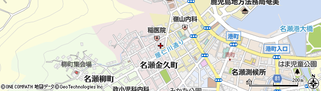 鹿児島県奄美市名瀬金久町4周辺の地図