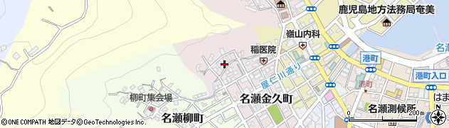 鹿児島県奄美市名瀬金久町21周辺の地図