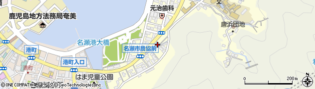 名瀬港運株式会社　整備工場周辺の地図