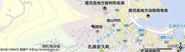 鹿児島県奄美市名瀬金久町22周辺の地図