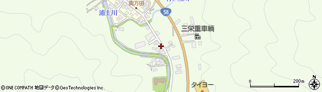 鹿児島県奄美市名瀬大字浦上周辺の地図