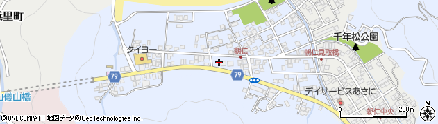 鹿児島県奄美市名瀬朝仁町周辺の地図