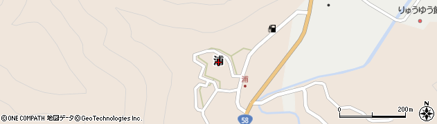 鹿児島県龍郷町（大島郡）浦周辺の地図