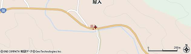 ひさ倉周辺の地図