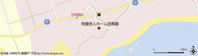笠寿園デイサービスセンター周辺の地図