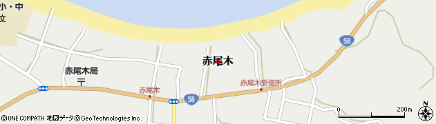 鹿児島県龍郷町（大島郡）赤尾木周辺の地図
