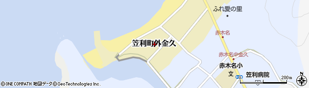 鹿児島県奄美市笠利町大字外金久周辺の地図