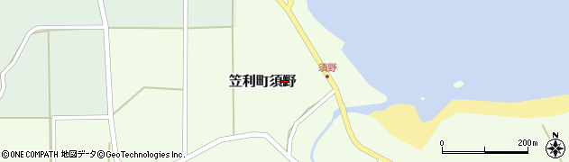 鹿児島県奄美市笠利町大字須野周辺の地図