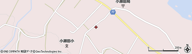 鹿児島県熊毛郡屋久島町小瀬田1351-5周辺の地図