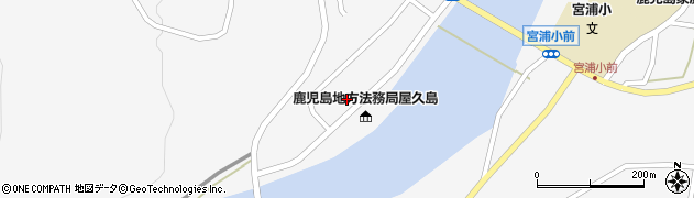 屋久島離島開発総合センター周辺の地図
