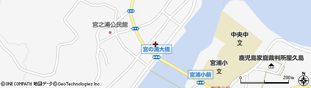 鹿児島銀行屋久島支店 ＡＴＭ周辺の地図