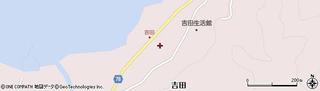 鹿児島県熊毛郡屋久島町吉田215周辺の地図