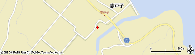 鹿児島県熊毛郡屋久島町志戸子853周辺の地図