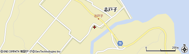 鹿児島県熊毛郡屋久島町志戸子27周辺の地図