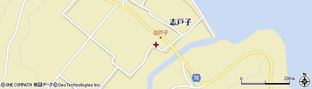 鹿児島県熊毛郡屋久島町志戸子37周辺の地図