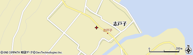 鹿児島県熊毛郡屋久島町志戸子12周辺の地図