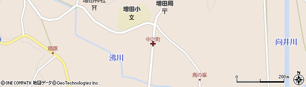 中之町周辺の地図