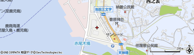 種子島中央青果株式会社周辺の地図