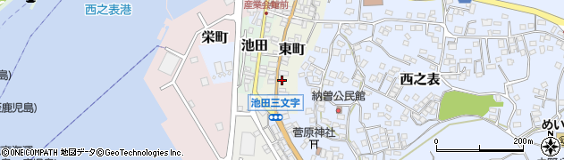 有限会社福村レンタカー　西之表営業所周辺の地図