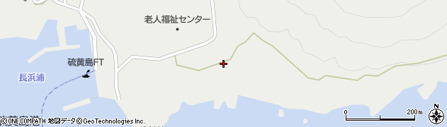 九州電力株式会社　硫黄島発電所周辺の地図