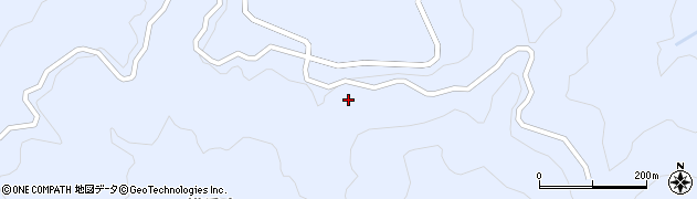 鹿児島県鹿児島郡三島村周辺の地図