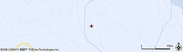 中里川周辺の地図