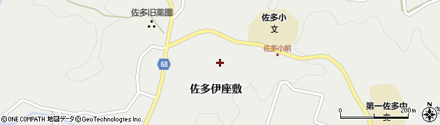 鹿児島県南大隅町（肝属郡）佐多伊座敷周辺の地図