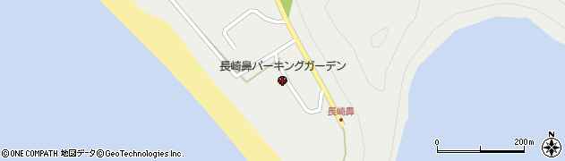長崎鼻パーキングガーデン周辺の地図