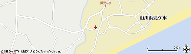 鹿児島県指宿市山川浜児ケ水203周辺の地図