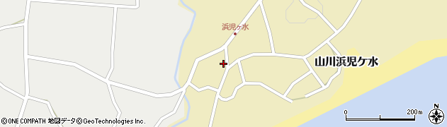 鹿児島県指宿市山川浜児ケ水221周辺の地図