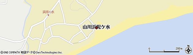 鹿児島県指宿市山川浜児ケ水周辺の地図